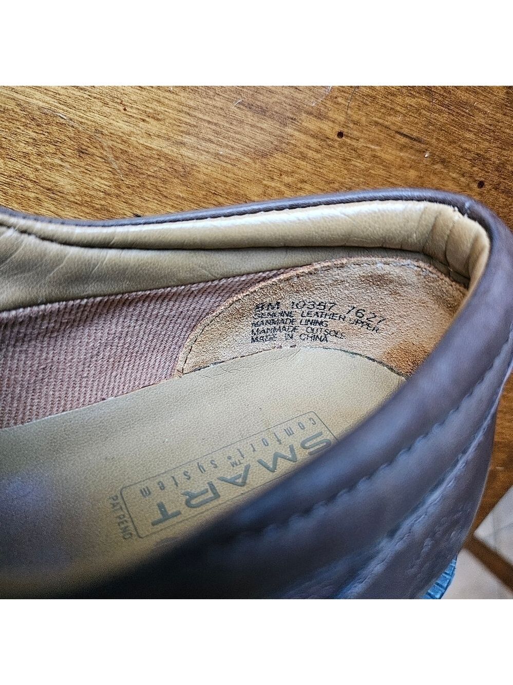 Timberland Waterpoof Lace Up Lug Shoes Brown Leather 8 NWOT - Picture 9 of 11